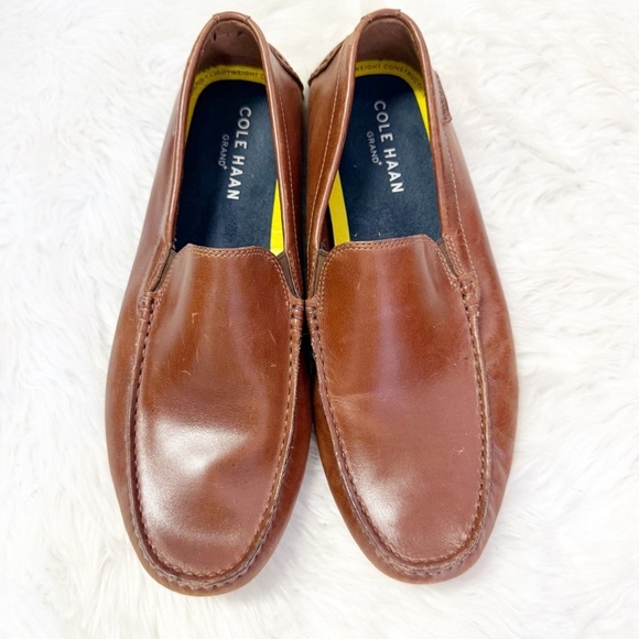 Cole Haan Grand+ Men’s Leather Loafers Brown Size 10.5 M main image 14